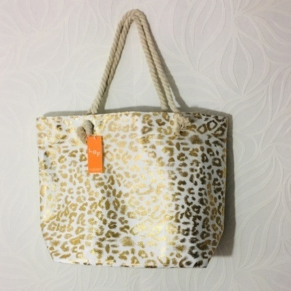 Leopard Tote bag- Women Beach Bag - Picture 4 of 4